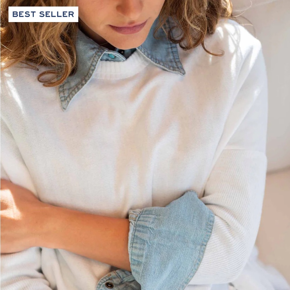 Brand new! So flattering…versatile you can dress up and down